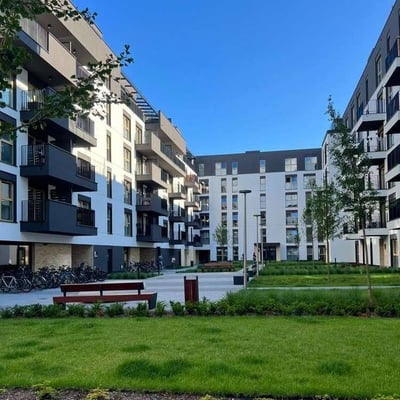 Rental of a stylish 3-room apartment, 49 m², with balcony in Czyżyny district, Kraków, Poland